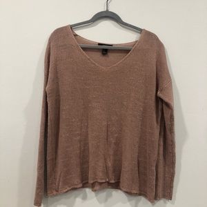 loose, light long sleeve top